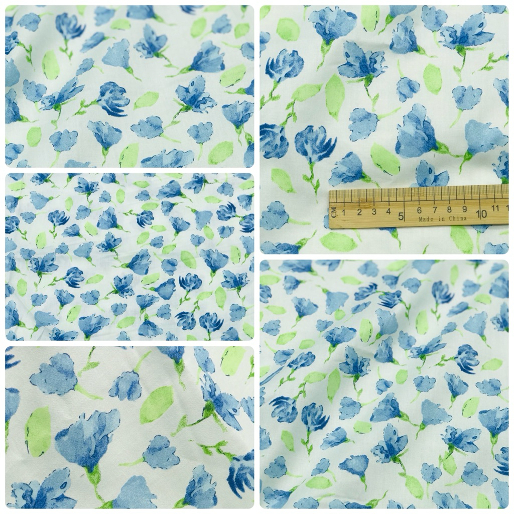 ผ้า cotton 100% หน้ากว้าง 160 cm.(64”) วัดตัดครั้วละ 1/2 เมตร พร้อมส่งค่ะ ราคา ถูกที่สุด ดีลบีเคเค แกลเลอรีภาพที่ 8