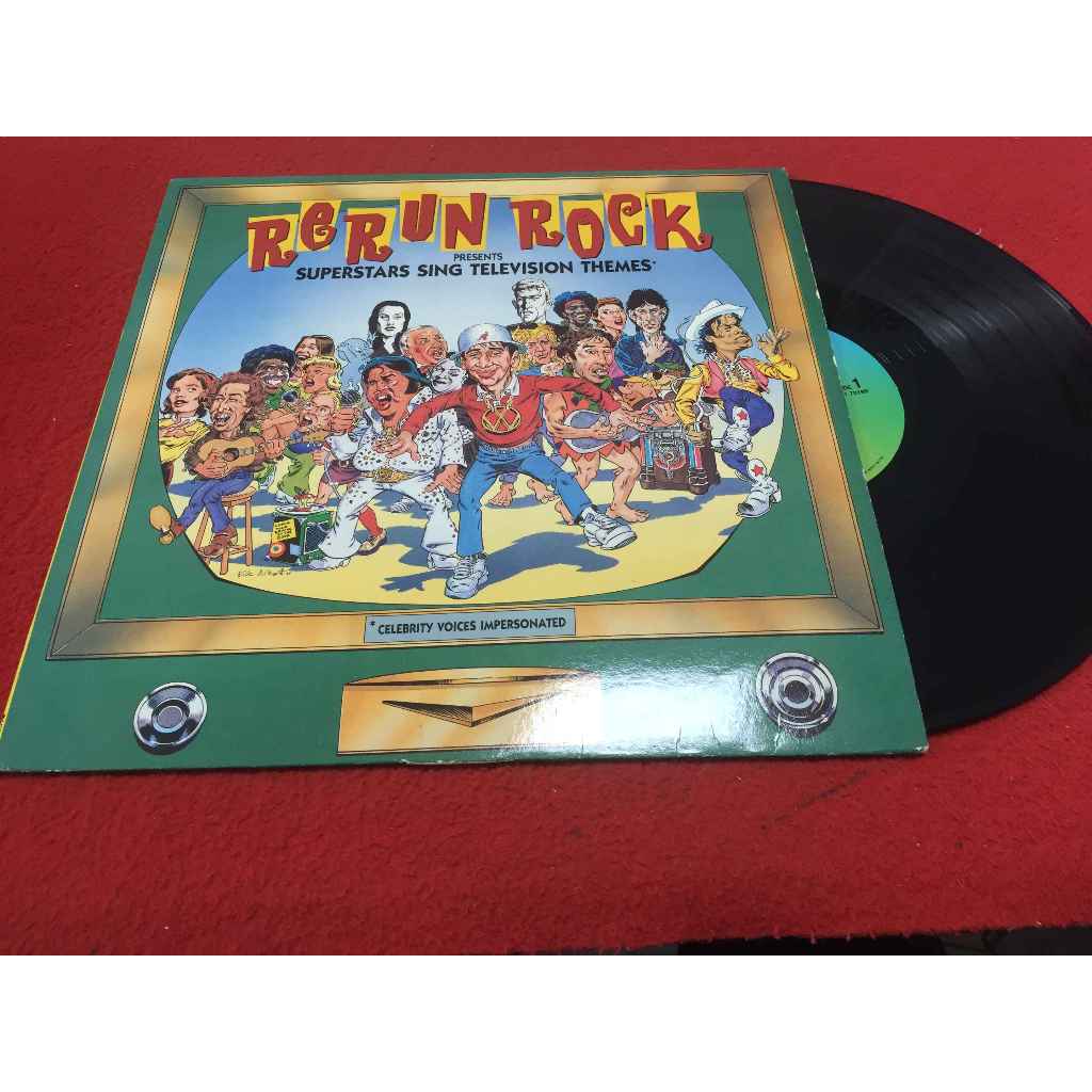 Rerun Rock -  Superstars Sing Television Themes ขนาด 12 นิ้ว LP B233