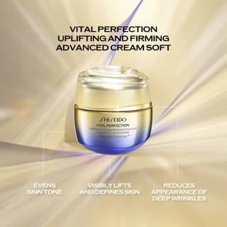 SHISEIDO VITAL PERFECTION UPLIFTING AND FIRMING ADVANCED CREAM SOFT 50ML