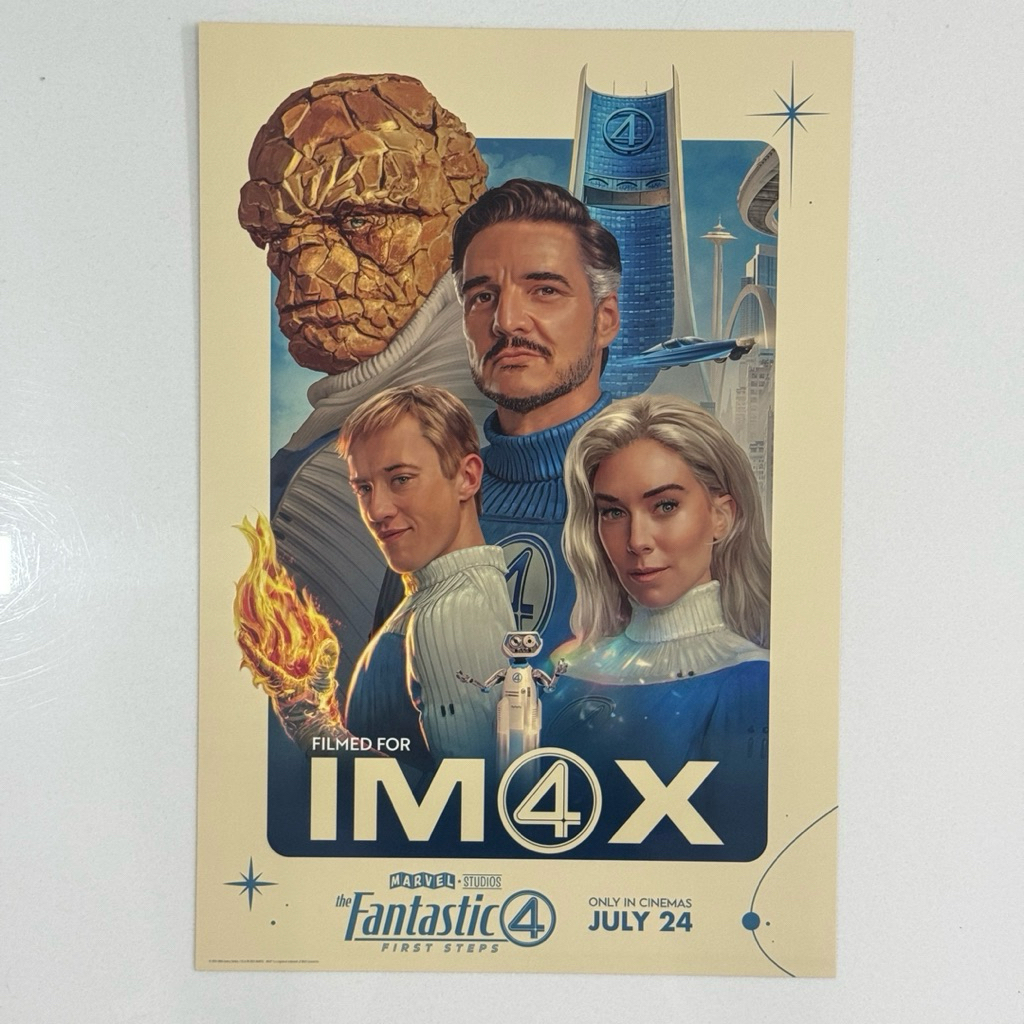 Fantastic 4 Card โปสเตอร์แฟนแทสติก 4 Fantastic Four