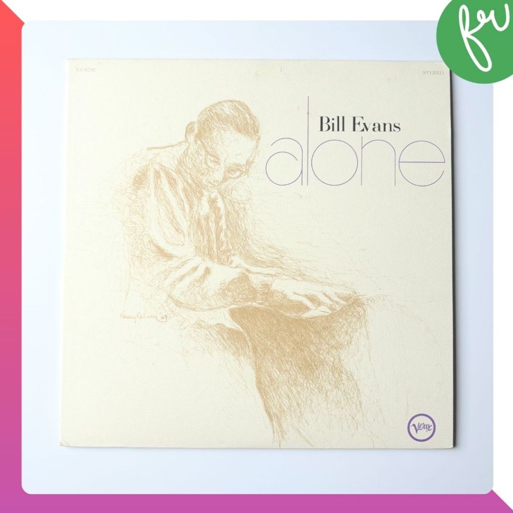 แผ่นเสียง LP Vinyl Records แท้ เพลงสากล Bill Evans – Alone (JP) Jazz / Post Bop 200g