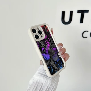 กรณี เคส Realme C11 2021/C20 C21Y/C25Y C25/C12/C25s/Narzo20 C30/C30S C35 C55 C67 C75 แฟชั่น BOOM กราฟฟิตี้การ์ตูน