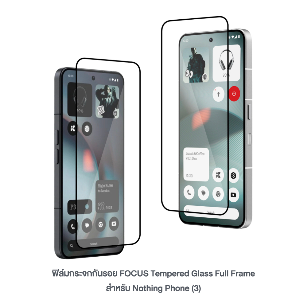 ฟิล์มกระจกกันรอย FOCUS Tempered Glass Full Frame สำหรับ Nothing Phone (3)