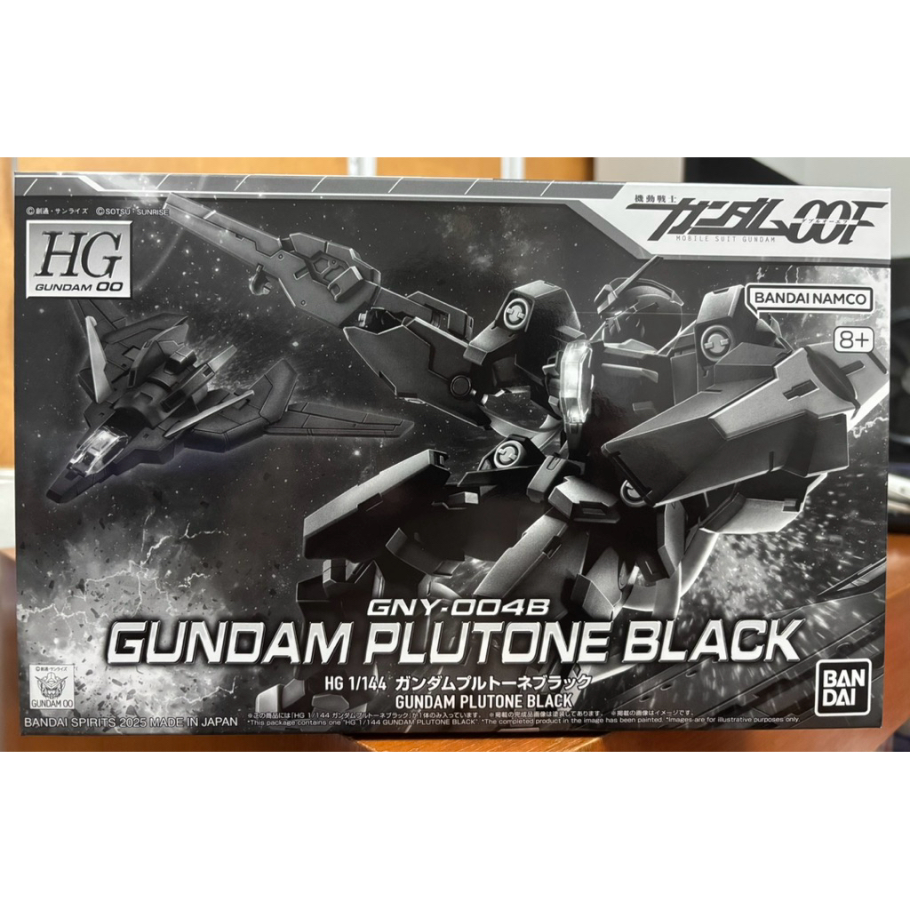 p-bandai HG 1/144 Gundam Plutone Black มือหนึ่ง gundam oo
