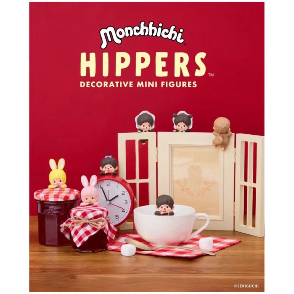 ที่ติดโทรศัพท์ Monchhichi hippers