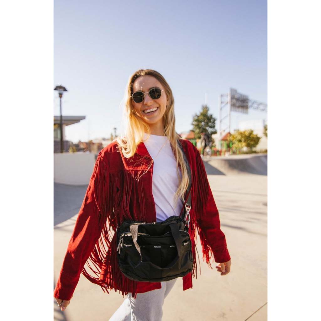 LeSportsac Metro Convertible Bag Crossbody Bag กระเป๋าสะพายข้าง Style 2277 ราคา ถูกที่สุด ดีลบีเคเค แกลเลอรีภาพที่ 8