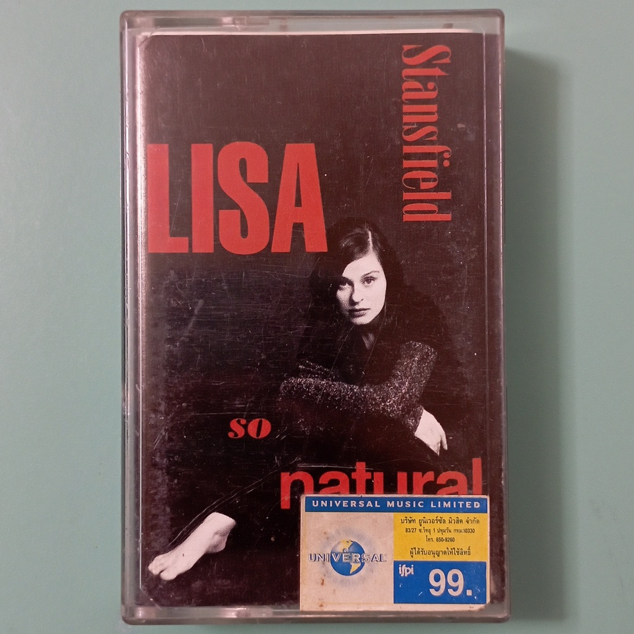 Lisa Stansfield - The third studio album - So Natural (1993) เทป Cassette รับประกันไม่มีอัดทับ มีส่ว