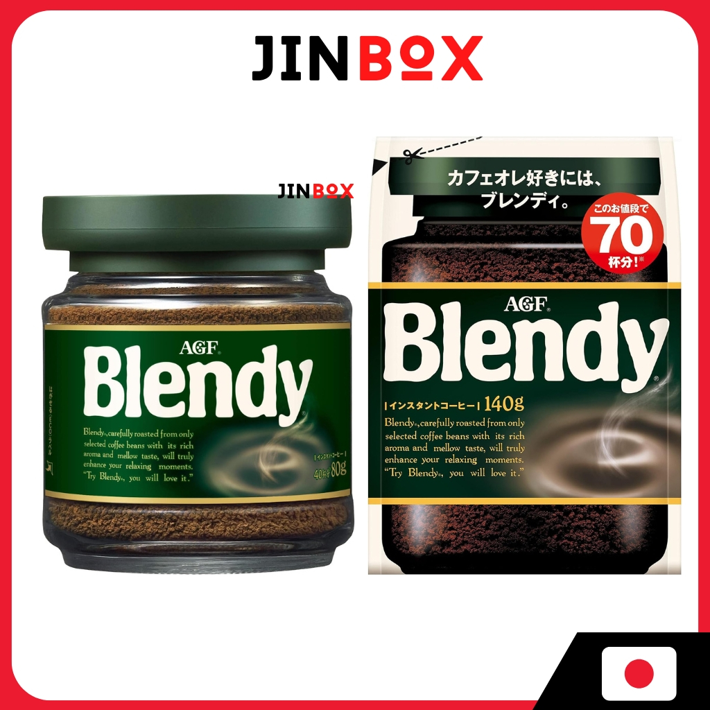 Agf Blendy [กาแฟสําเร็จรูป] [กาแฟละลายน้ํา] [สําหรับคนรักคาเฟ่au lait]
