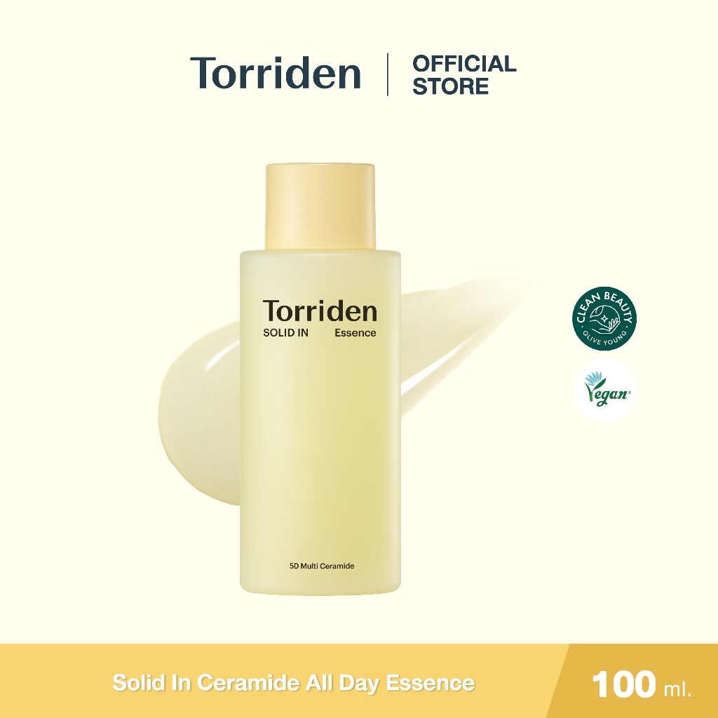 Torriden Solid In Ceramide All Day Essence (100ml) - ทอร์ริเดน เอสเซนส์บำรุงผิวหน้า เซราไมด์ 5 ชนิด
