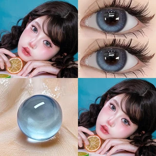 【ซื้อ2คู่ แถม น้ำยาล้าง❗สุดคุ้ม】[-1.00-600]✨Midrooเปิดตัวผลิตภัณฑ์ใหม่ เลนส์บิ๊กอายน่ารัก รุ่นพิเศษ Juliet-14.2 รายเดือน