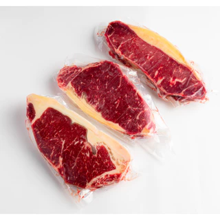 BCD Beef ราคาต่อชิ้น สันนอก ออสเตรเลีย กลาสเฟต Striploin Australia grass fed