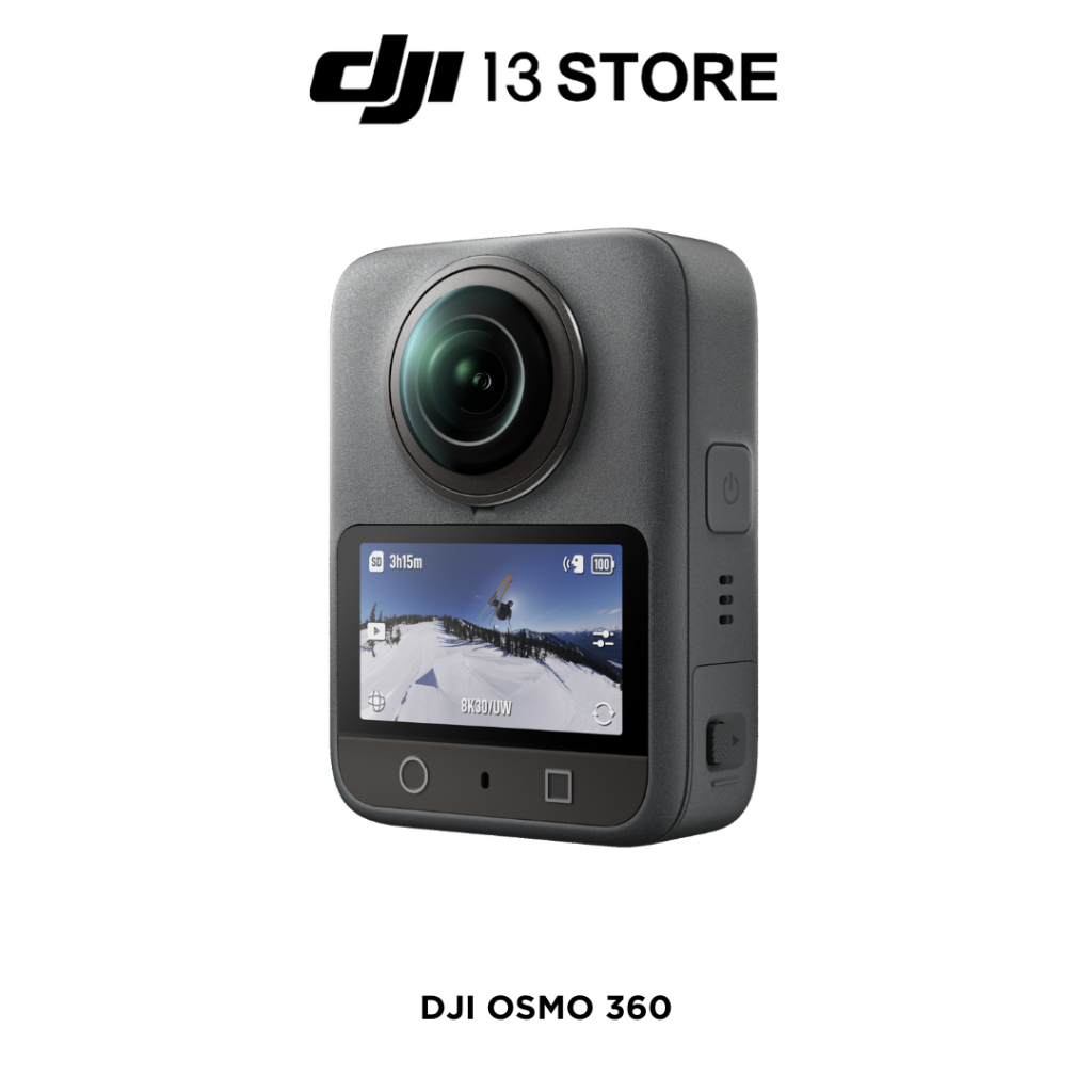 [สินค้าใหม่] DJI OSMO 360 - กล้อง 360 องศา | 1-Inch 8K/30fps | Follow-Cam View | ใช้ได้นาน 100 นาที | ความจำในตัว 105 GB