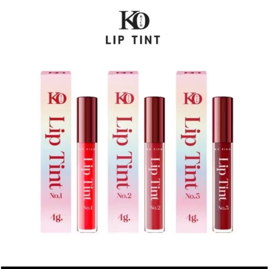 ลิป ทิ้นท์ (3สี) เคโอริช Lip Tint Ko Rich