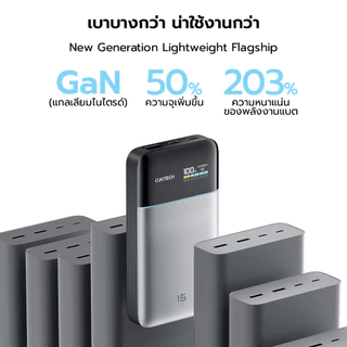 CUKTECH PB150S ความจุ 15000mAh 100W Max มาตรฐาน CCC / CE รองรับจ่ายไฟ PD,PPS,QC,Mi -12M