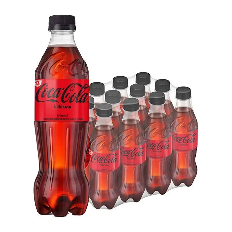 โค้ก ไม่มีน้ำตาล 450 มล. แพ็ค 12 | Coca-Cola Zero Sugar น้ำอัดลมไม่มีแคลอรี