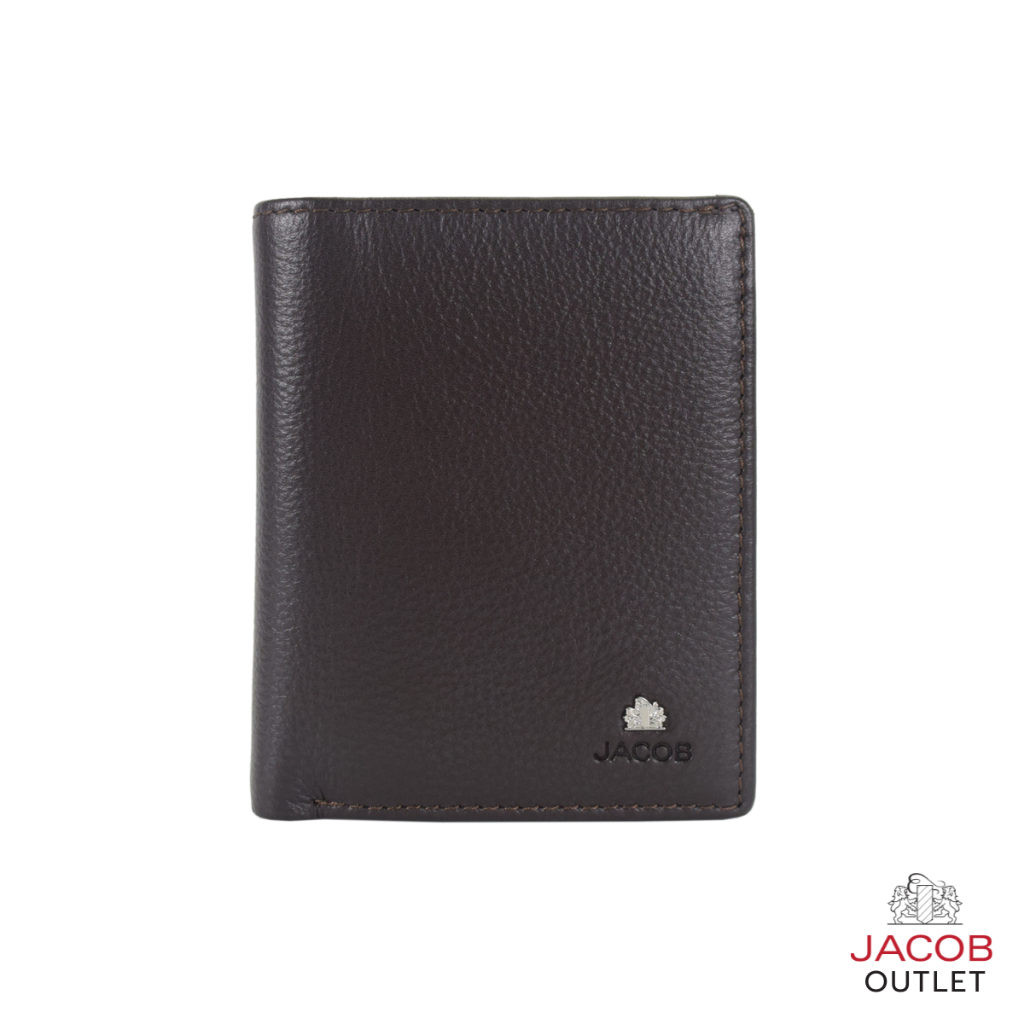 JACOB กระเป๋าสตางค์ชายหนังนิ่ม พร้อมช่องใส่รูปภาพและช่องเก็บเหรียญ รุ่น 22598 - รูปที่ 4