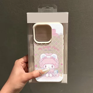 เมโลดีเคสไอโฟน สำหรับ IPhone 13 16 15 12 11 14 Pro Max XS XR X 8Plus 7Plus Max 7 8 Plus SE เคสป้องกันโทรศัพท์มือถือ