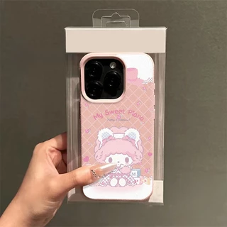 เมโลดีเคสไอโฟน สำหรับ IPhone 13 16 15 12 11 14 Pro Max XS XR X 8Plus 7Plus Max 7 8 Plus SE เคสป้องกันโทรศัพท์มือถือ