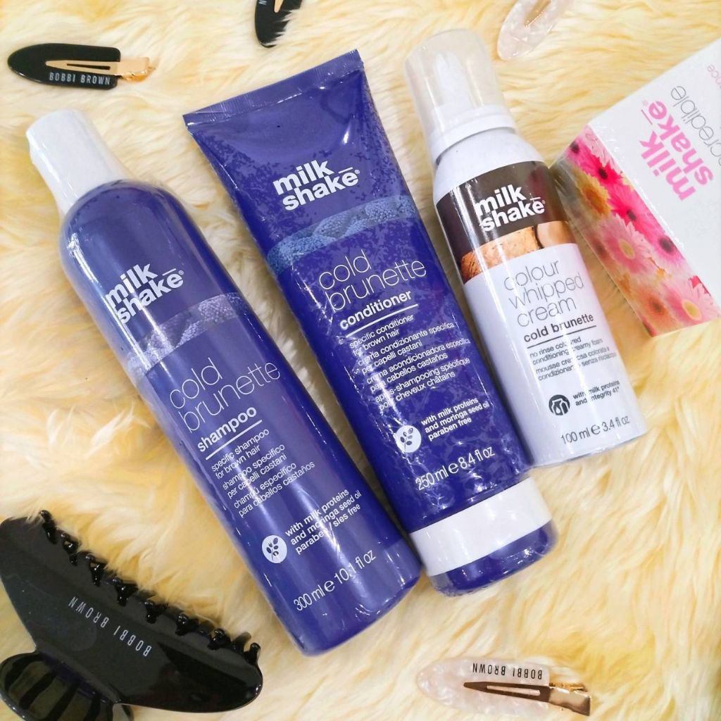ของแท้ฉลากไทย Milk Shake Brunette​ Shampoo, Conditioner​ ผมสีน้ำตาล