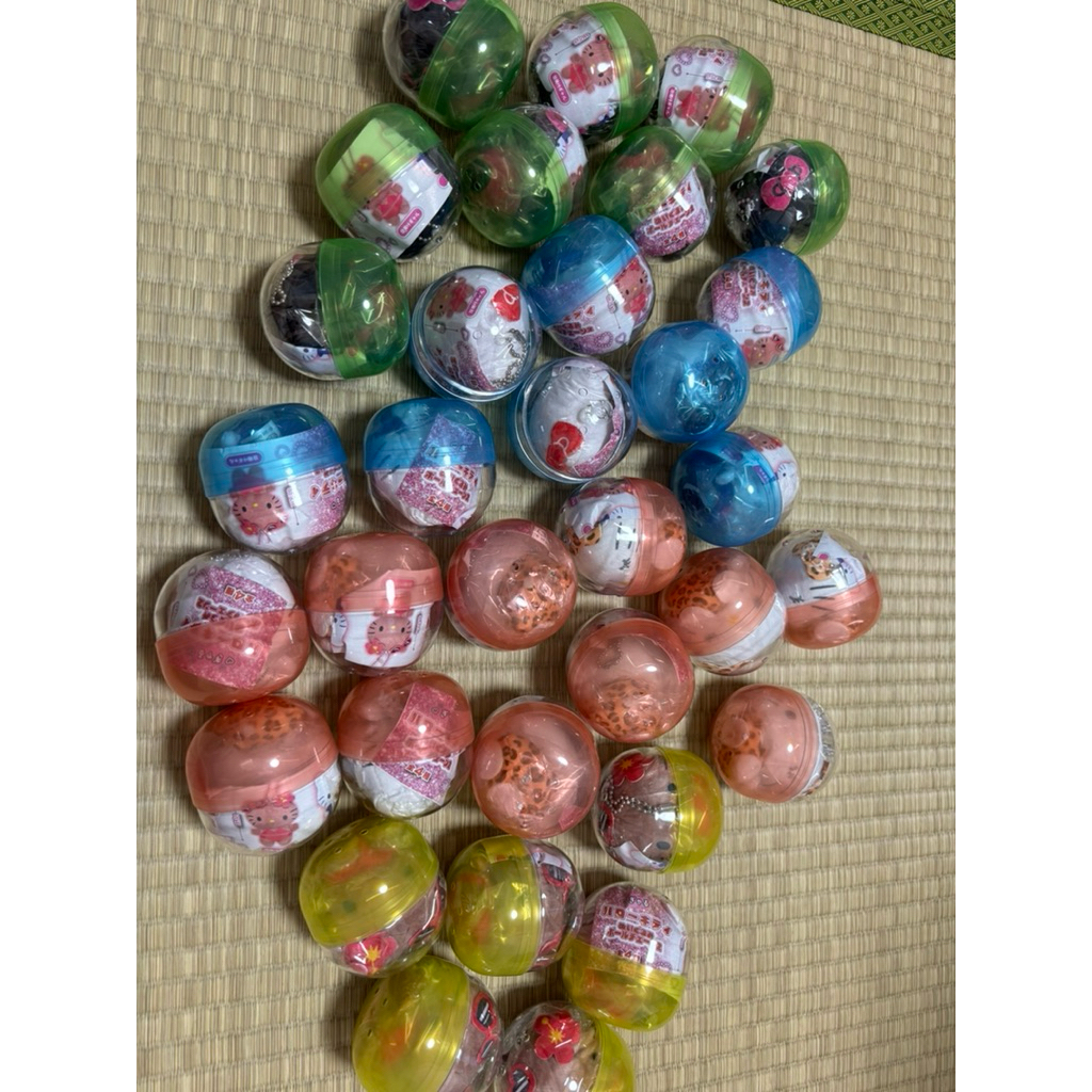 พร้อมส่ง !!! 🇯🇵 [เลือกตัวได้]Gachapon Sanrio Hello Kitty Plush Ball Chain Part.2 set - รูปที่ 6