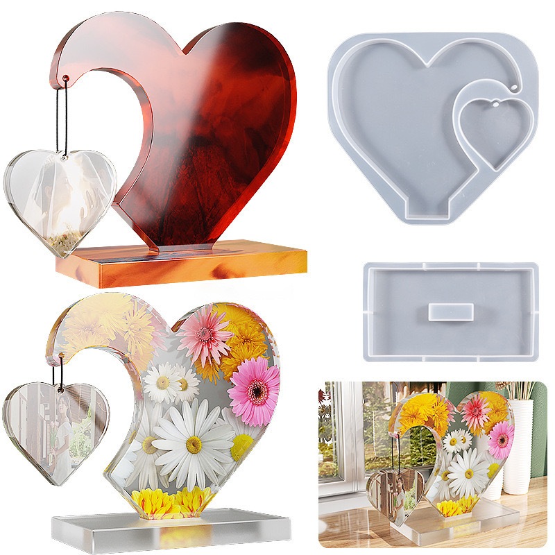 【พร้อมส่งจากไทย 】💝แม่พิมพ์กรอบรูปหัวใจแบบห้อย น่ารัก Diy สําหรับตกแต่งกรอบรูป