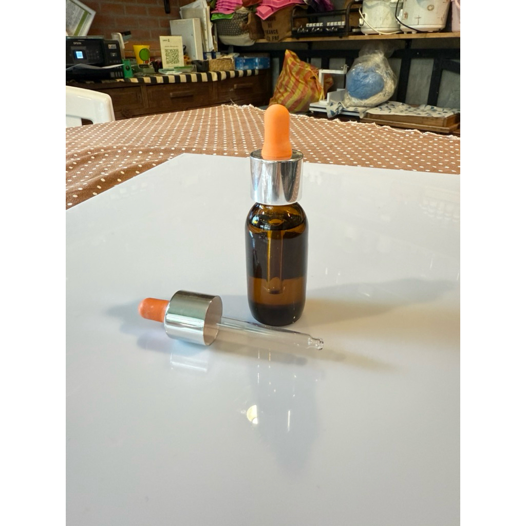 ดรอปเปอร์ หัวบีบแท่งแก้ว สำหรับหยดน้ำหอม Dropper สำหรับขวดขนาด 30ml