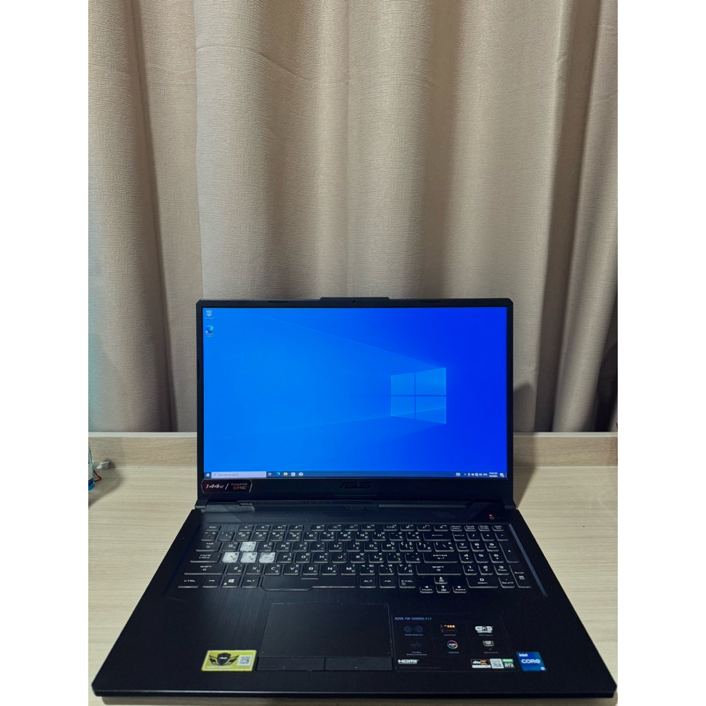 โน๊ตบุค เกมมิ่ง มือสอง Asus tuf f17 fx706hc-hx003t Intel Core i5-11400H