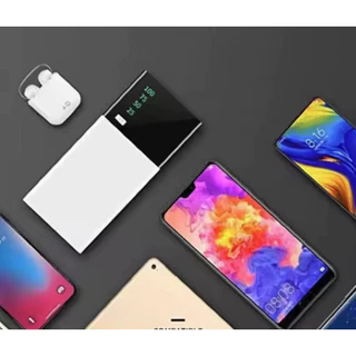 Power Bank 10000mAh USB แบตสำรองมินิ แบตสำรองของแท้ พาวเวอร์แบงค์ แบตเตอรี่สำรอง