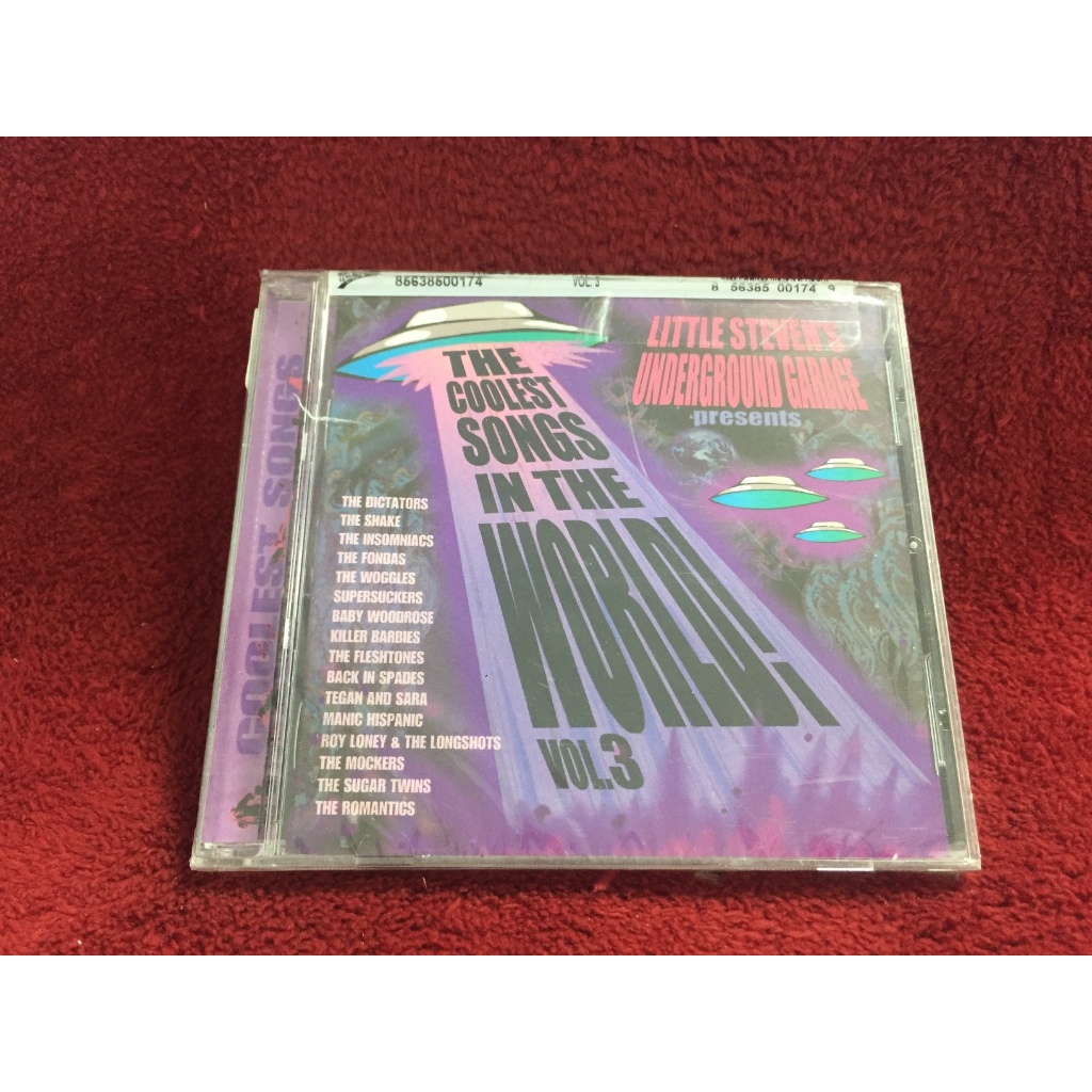 CD  Little Steven's Underground Garage Presents The Coolest Songs In The World! Vol. 3 B90-122