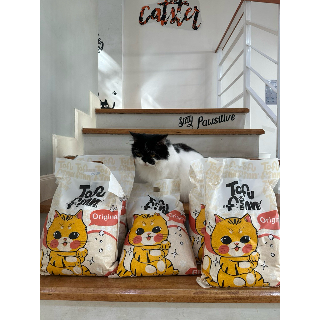 [โปรแพ็คคู่] ทรายแมวเต้าหู้ TofuFinn 6L