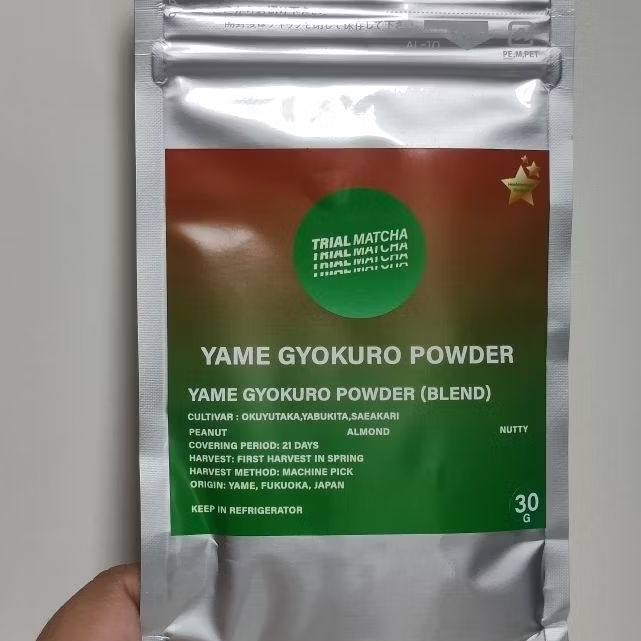 [แบ่งขาย] Trial Matcha | Nishio All Propose ลงลาเต้อร่อยมาก | Hoshino Gyokuro Powder ผงเกียวคุโระ โท