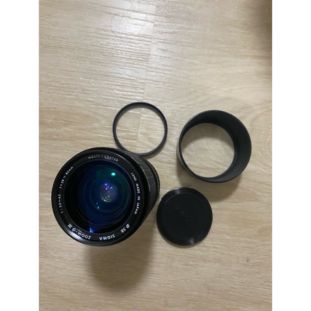 เลนส์sigma  zoom -O III 28-84mm (สินค้านำเข้าจากญี่ปุ่น)🇯🇵