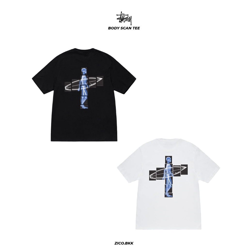 Sty Body Scan Tee (Black/White)