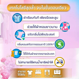 Hygiene ไฮยีน สเปรย์หอมปรับผ้าเรียบเร็ว (6 กลิ่น) 220 มล.