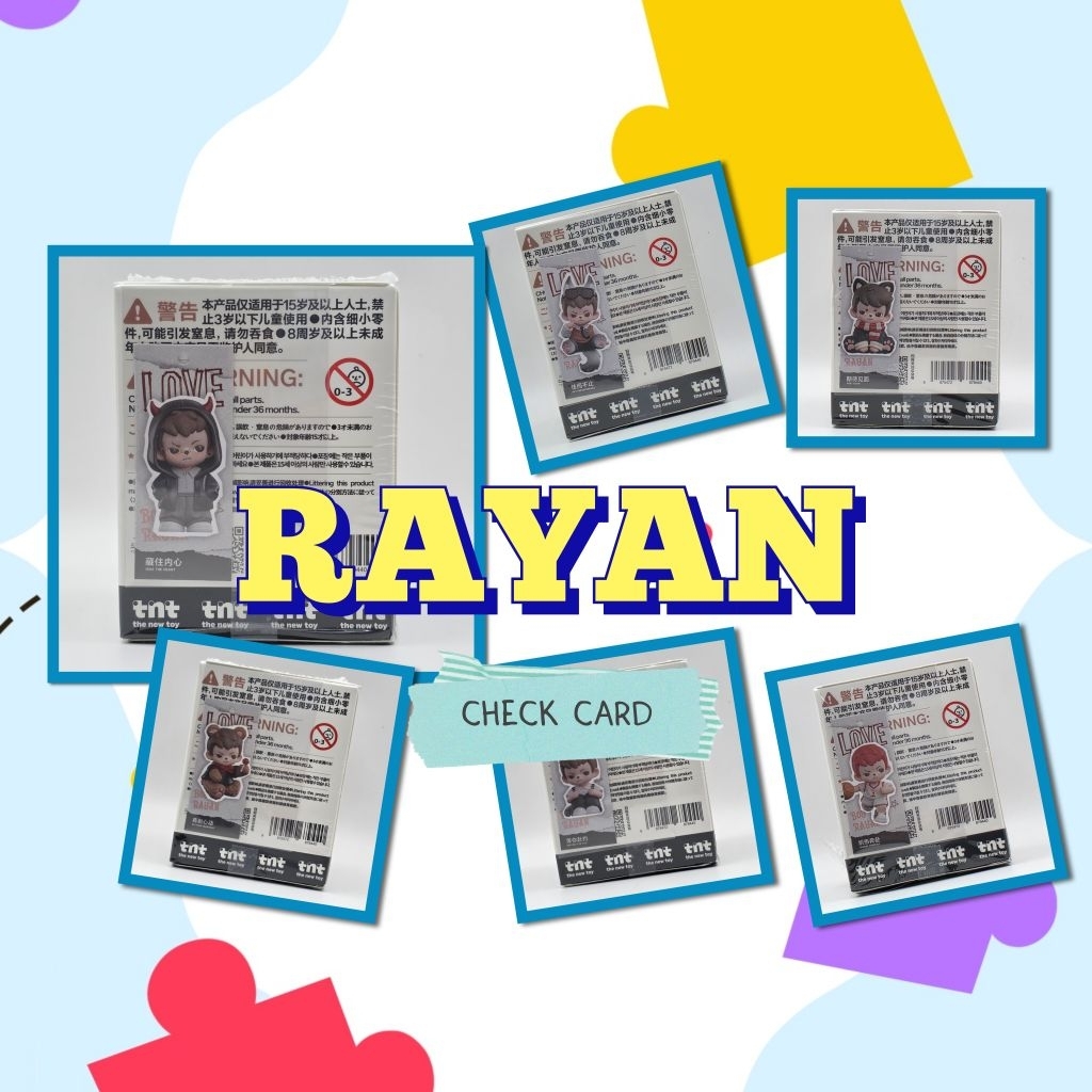 เช็คการ์ด พร้อมส่ง Rayan Love Pendent