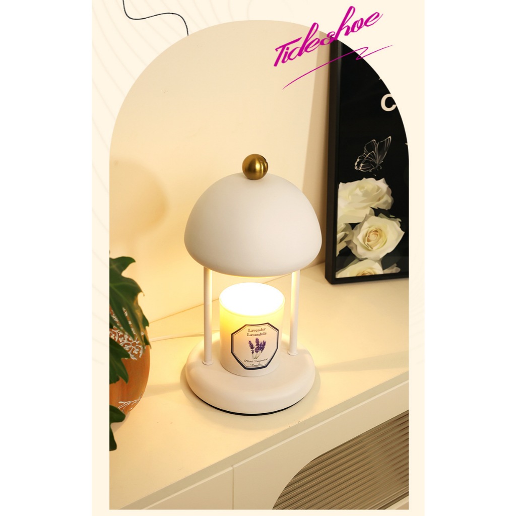 【Planter Style】โคมไฟอุ่นเทียน ตั้งเวลา ปรับแสงได้ 3 ระดับ ✨ ปลอดภัยไร้เปลวไฟ | แพคเกจกล่องสวยพรีเมี่ยม ของขวัญเซอร์ไพรส์ - รูปที่ 6