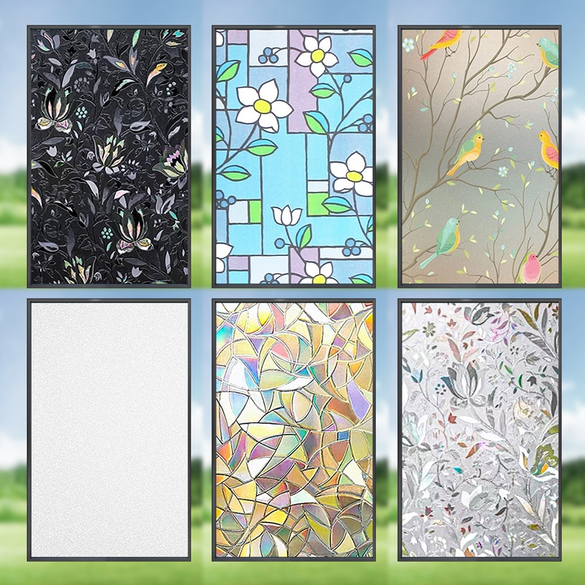 【Free Tools】3D Dichroic Glass Film ฟิล์มติดกระจกเปลี่ยนสีแสงอาทิตย์ -ฟิล์มกระจก UV protection,ZMJ-11