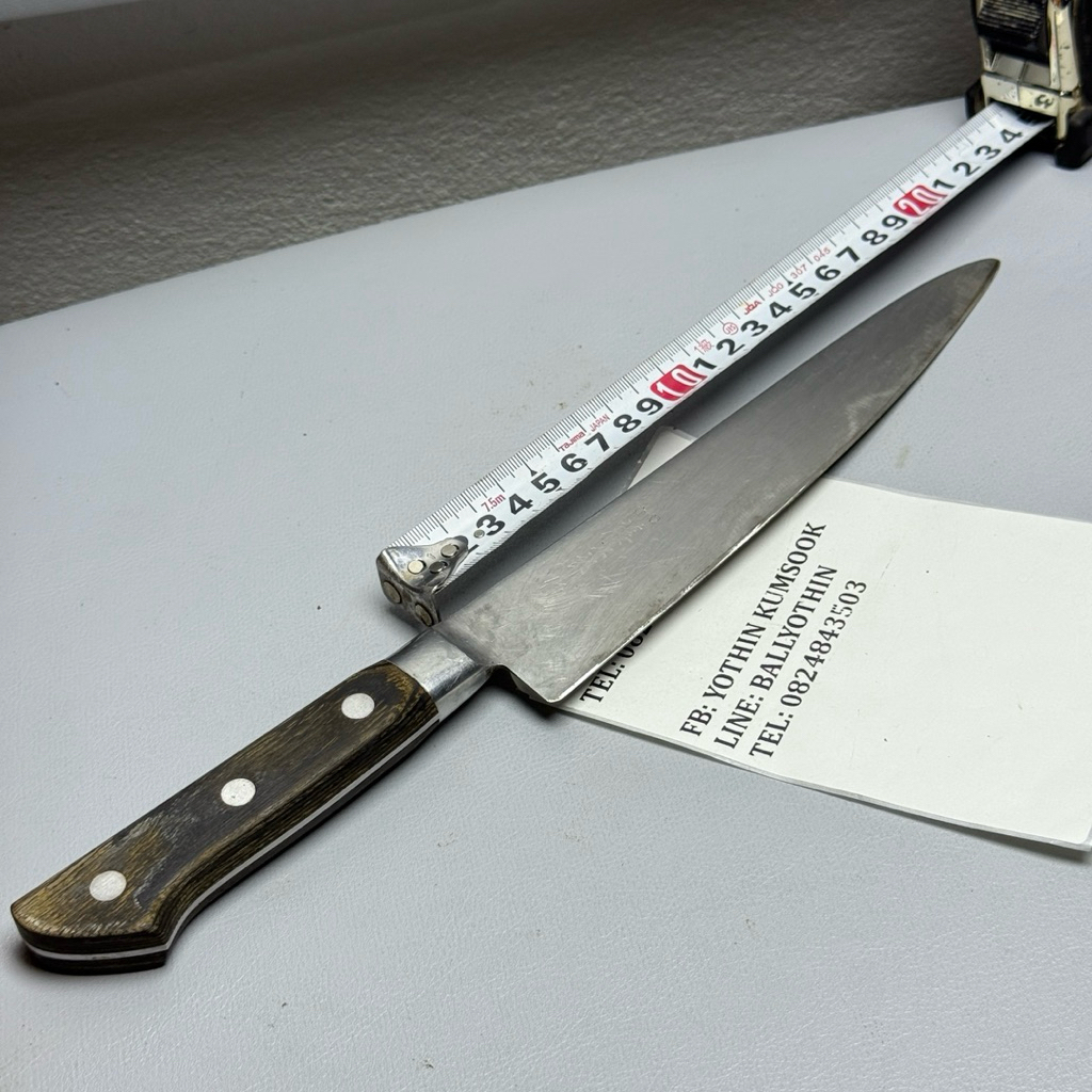 มีดญี่ปุ่น มีดกิวโต TOJIRO DP สแตนเลสสอดใส้ VG แข็งน่าดู ใช้งานดีเลยมีดยี่ห้อนี้