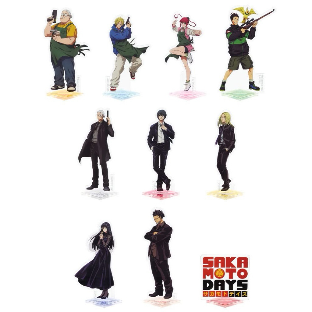 (พร้อมส่ง) Sakamoto vol.1 Ichiban Kuji อะคริลิค  SAKAMOTO DAYS Ichiban Kuji F Prize Acrylic Stand Vo