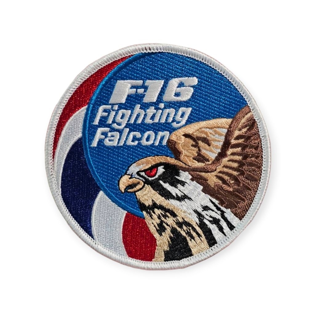 Patch F-16 Fighting Falcon (Thailand) ขนาด 10 ซม.