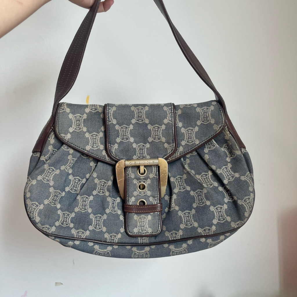[มือสอง] Céline ของแท้ กระเป๋า Celine Shoulder Bag