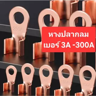 หางปลาทองแดง หางปลากลม ถูก แท้ 100% 3 5 10A 20A 30A 40A 50A 60A 80A 100A 150A 200A 250A 300A ขั้วสายไฟ connector