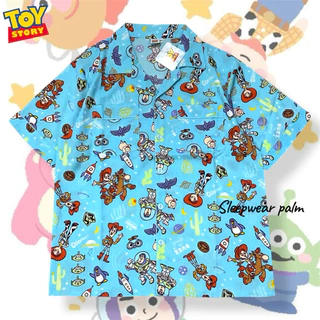 ชุดนอน Toy story ไหมอิตาลี่ (รอบอก 44|48|54นิ้ว) ลิขสิทธิ์แท้
