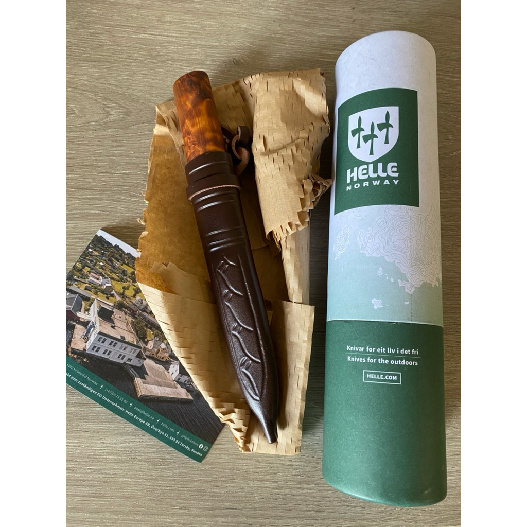 มีด Helle Viking (มือสอง)