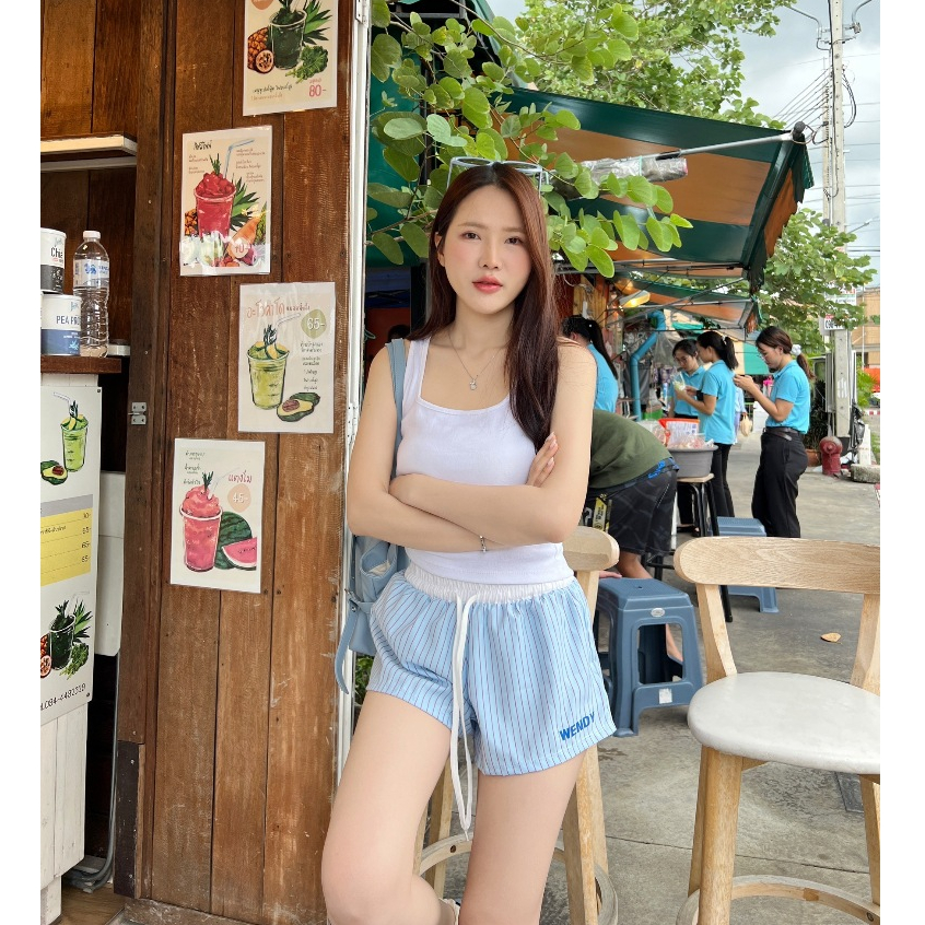 SH06 - กางเกงขาสั้นไหมญี่ปุ่น เบา นุ่มลื่น ใส่สบาย