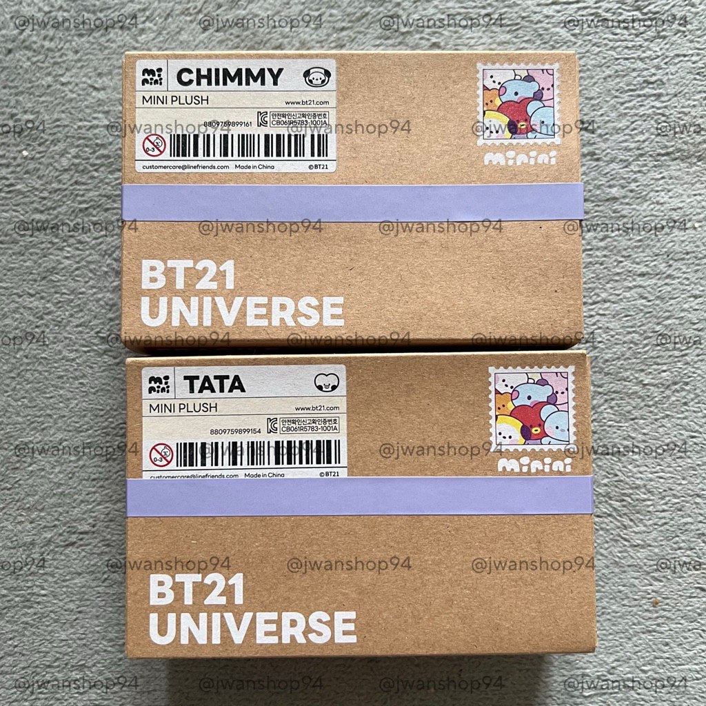 [พร้อมส่ง] ตุ๊กตา BT21 minini Standing Doll