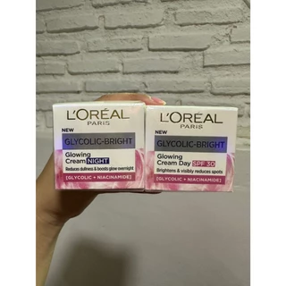 [รุ่นใหม่/พร้อมส่ง} L'OREAL PARIS Glycolic-Bright Glowing ลอรีอัล ปารีส ไกลโคลิค-ไบรท์ โกลว์อิ้ง