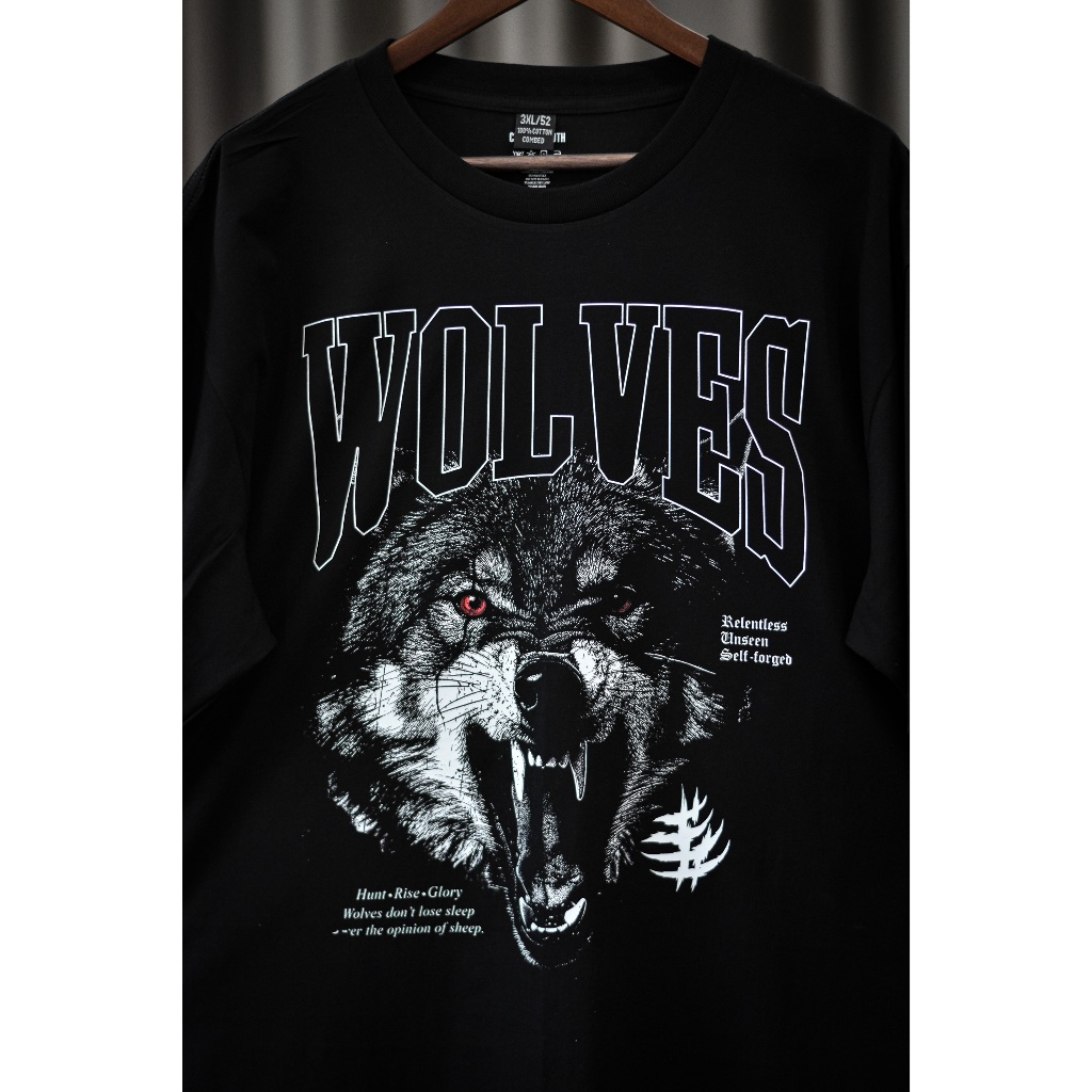 T-shirt | WOLVES  : Hunt Rise Glory - เสื้อยืด