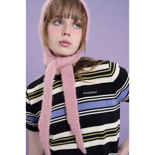 (pre-order สี Mocha strawberry ส่ง 21 Aug) ROBIN KNIT SHIRT