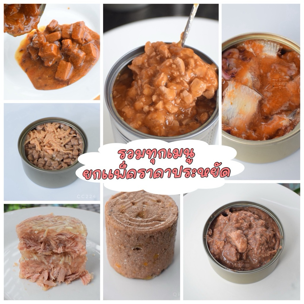 รวมชุดใหญ่ส่งฟรี+สวนลด อาหารแมว สุนัข เลือกแบบได้ตามใจชอบ หลังดอกจันคือจำนวนชิ้น